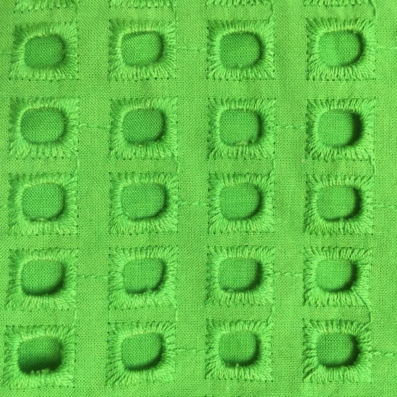 new Size 2X Kate Spade New York Women's Eyelet Shell Skirt in Kelly Green - Picture 2 of 7